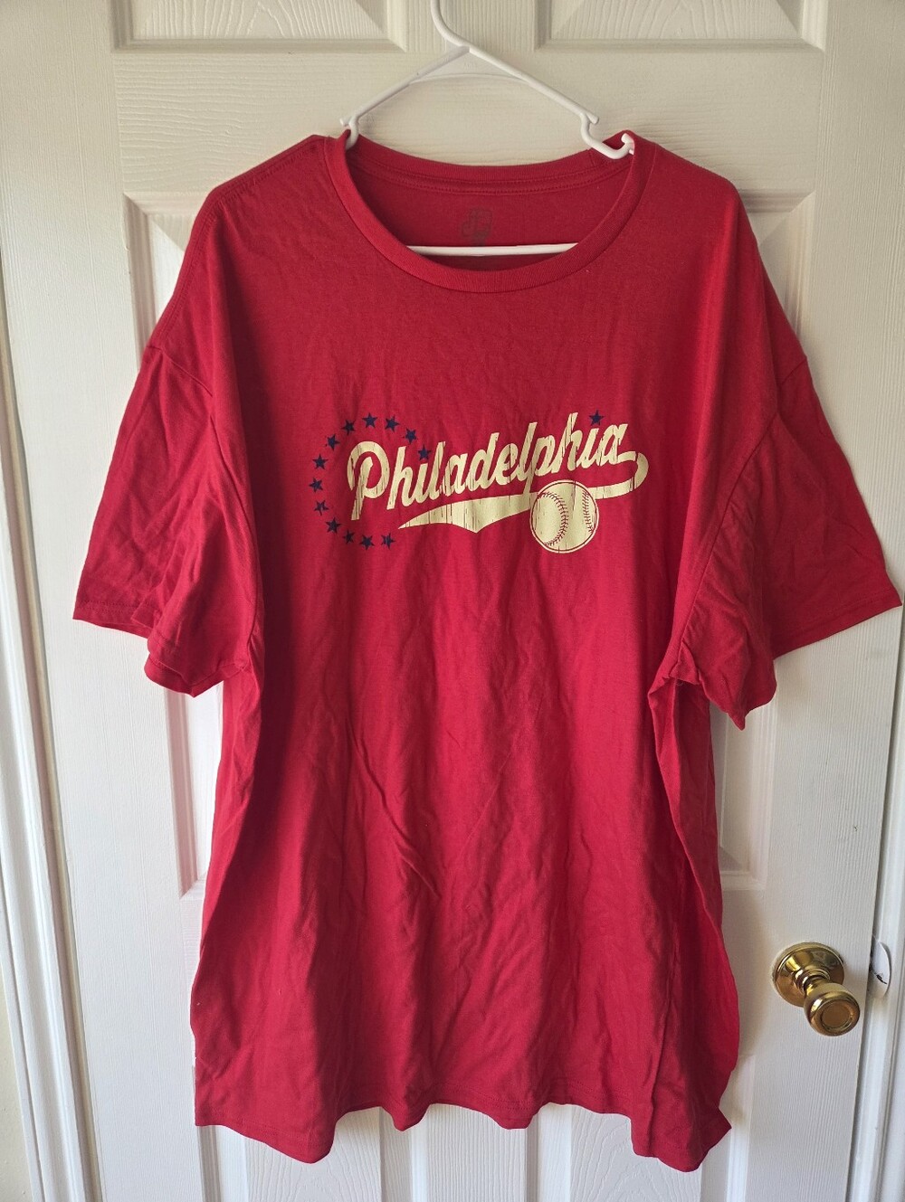 J2 Sport Philadelphia Phillies Men's 3XL Red Graphic Tshirt Baseball MLB